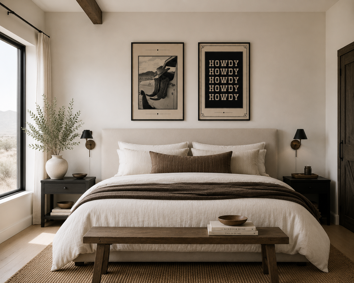 HOWDY WALL ART | WESTERN DECOR | TRENDY DIGITAL DOWNLOAD