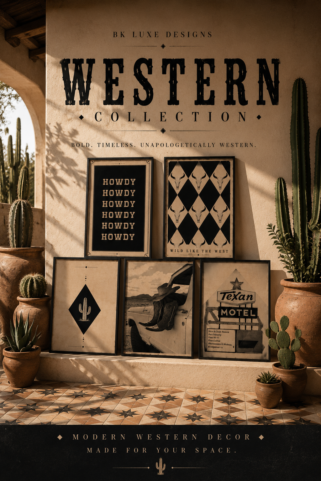 THE WESTERN COLLECTION BUNDLE | SET OF 5